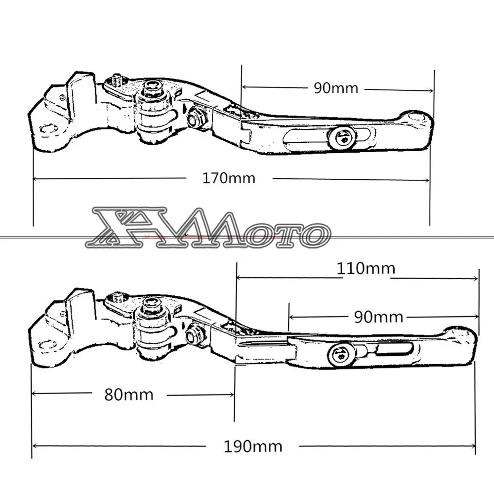 Motorcycle Folding Extendable CNC Moto Adjustable Clutch Brake Levers For Buell XB12S XB 12S XB12Scg XB12S cg 2009