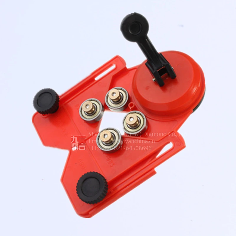 Adjustable Diamond Opening Locator Drill Bit Tile Glass Hole Saw Core Bit with Vacuum Base Sucker Drill Guide