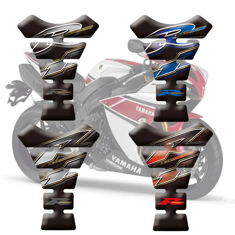 

Hot sell Motorcycle Protective DecalsTank Pad Protector Sticker Fish Bone Sticker Fishbone Protective For Yamaha YZF R1 R6