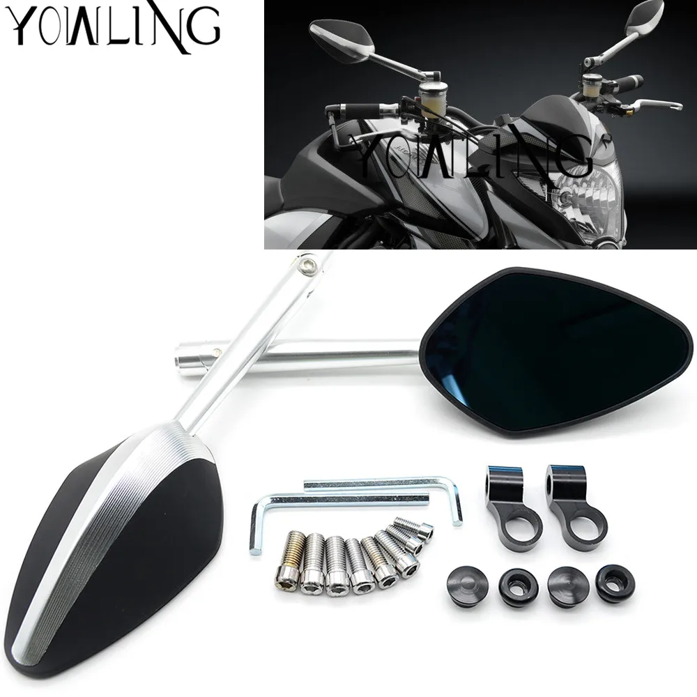 

Motorcycle Mirror Motorbike Side Mirrors Rearview Mirror For YAMAHA FZ1 FZ8 Fazer FZ1N FZ6 N/S FZ6R FZ-07 FZ-09 FZ-10 FZ-16