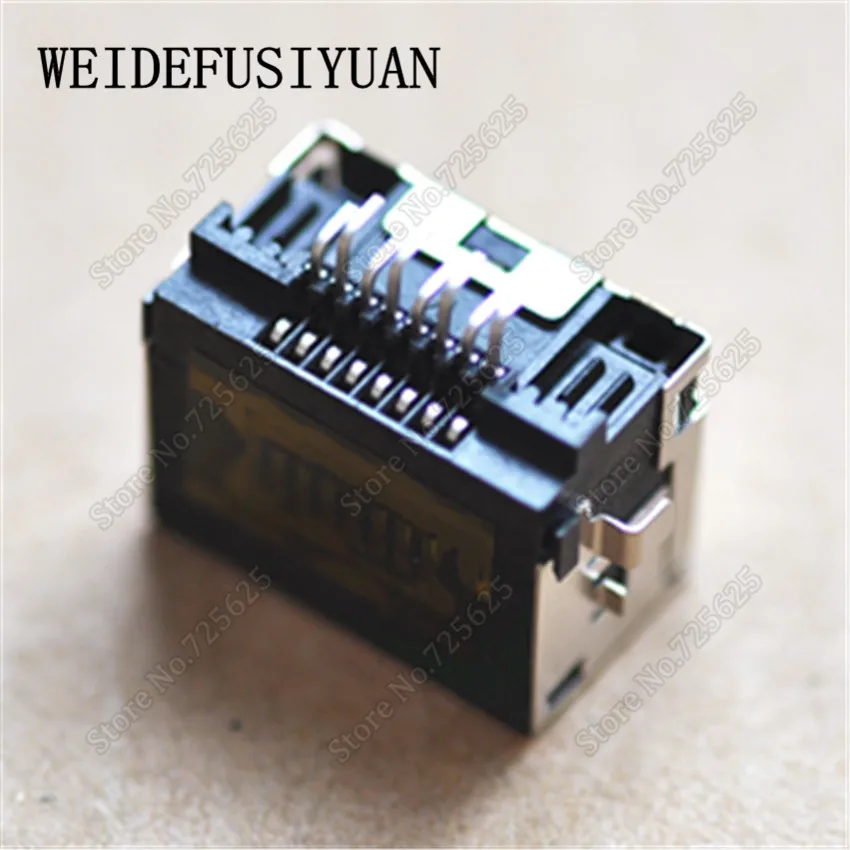 Laptop Ethernet Jack LAN Port Connector for Lenovo G400 G405 G410 G490 G500 G505 G510 RJ45 Socket Laptop Replacement Parts