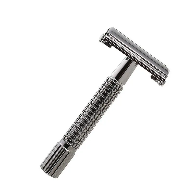 Full Solid Copper Hand Razor Man Old Razor Hand Scraper Knife Double Knife Blade Beard Sale