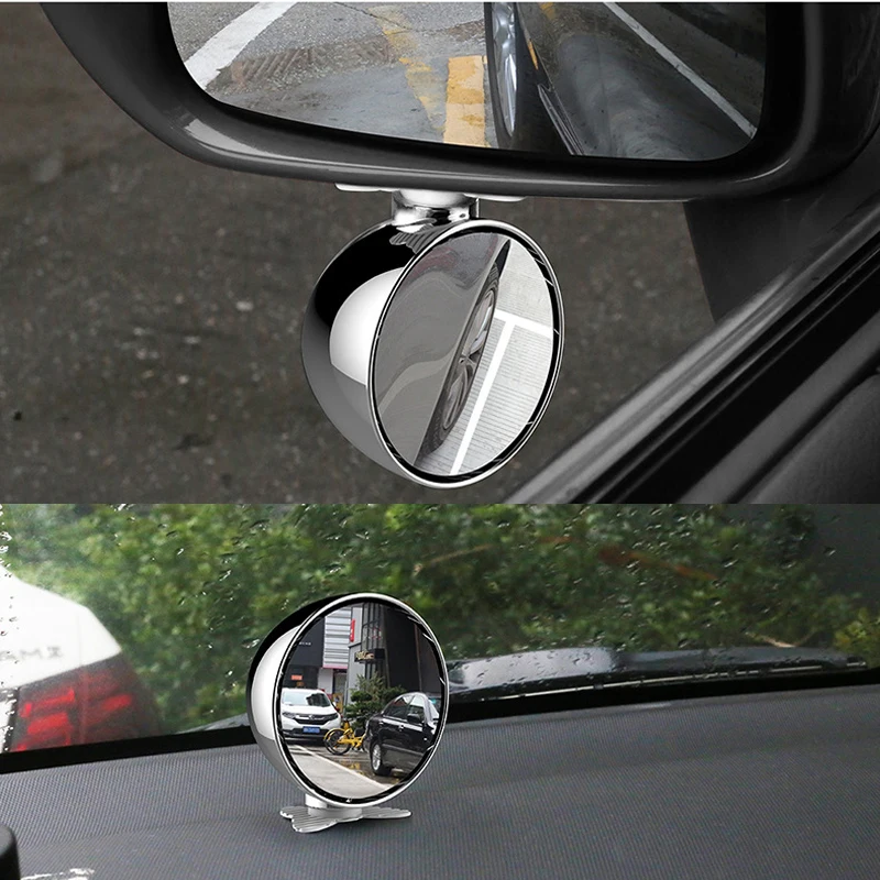 YASOKRO Multifunction Car Blind Spot Mirror Wide Angle Mirror Adjustable Convex Rear View Mirror Car Back Seat Baby mirror