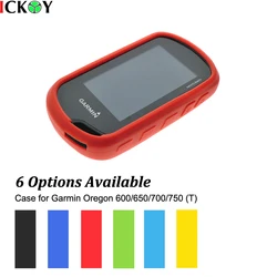 Accesorios GPS de mano para senderismo, funda de goma de silicona para Garmin Oregon 600 600T 650 650T 700 700T 750 750T