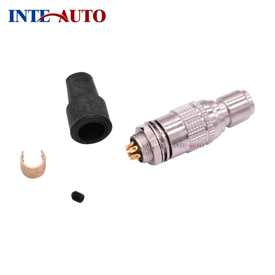 

Stanexco Connector, Miniature 6 Pins Electrical Male Female Circular Industrial Connector, Replacement HR10A-7P-6P HR10A-7R-6S