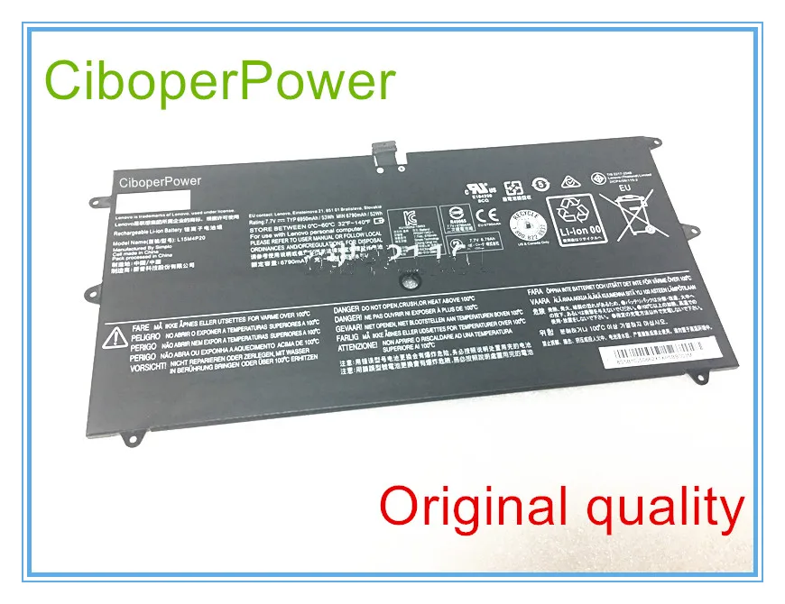 Original laptop battery L15M4P20 FOR 900S 12ISK