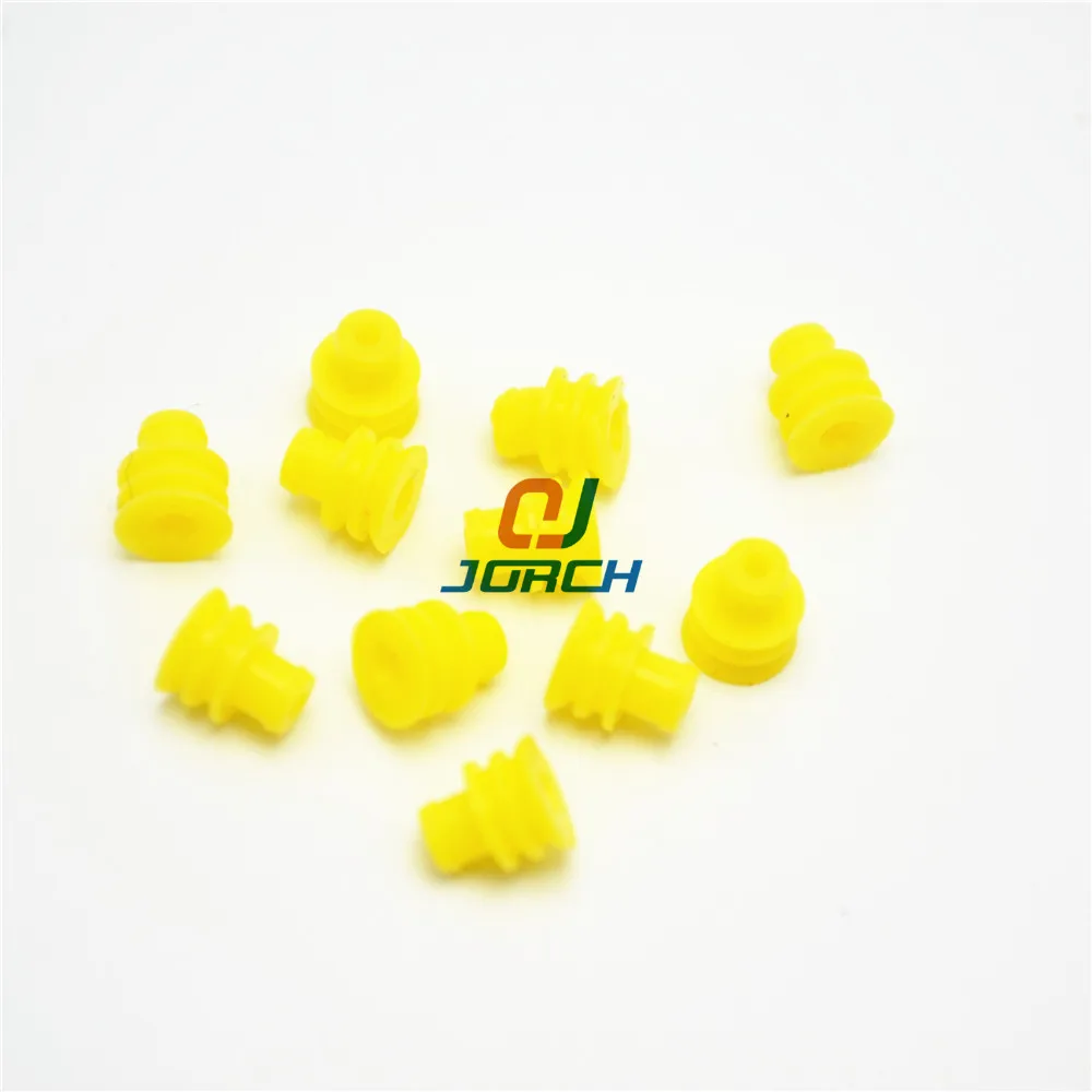 100pcs Amp Sealed waterproof 1.5 series automotive plug silicone rubber seal 281934-2 tyco wire seals for auto connector