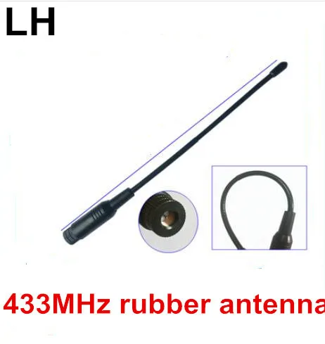 

433MHz flexible SMA rubber antenna high gain 5dBi wireless data module whip antenna 433M