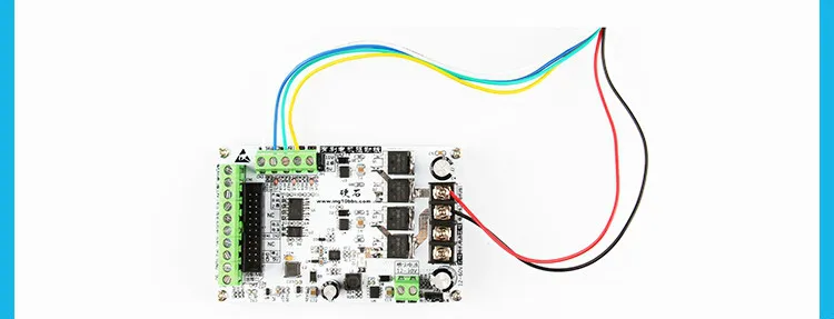 

DC Brushed Driver Board PID Closed Loop High Precision Current Loop Up to 600W STM32 Routine