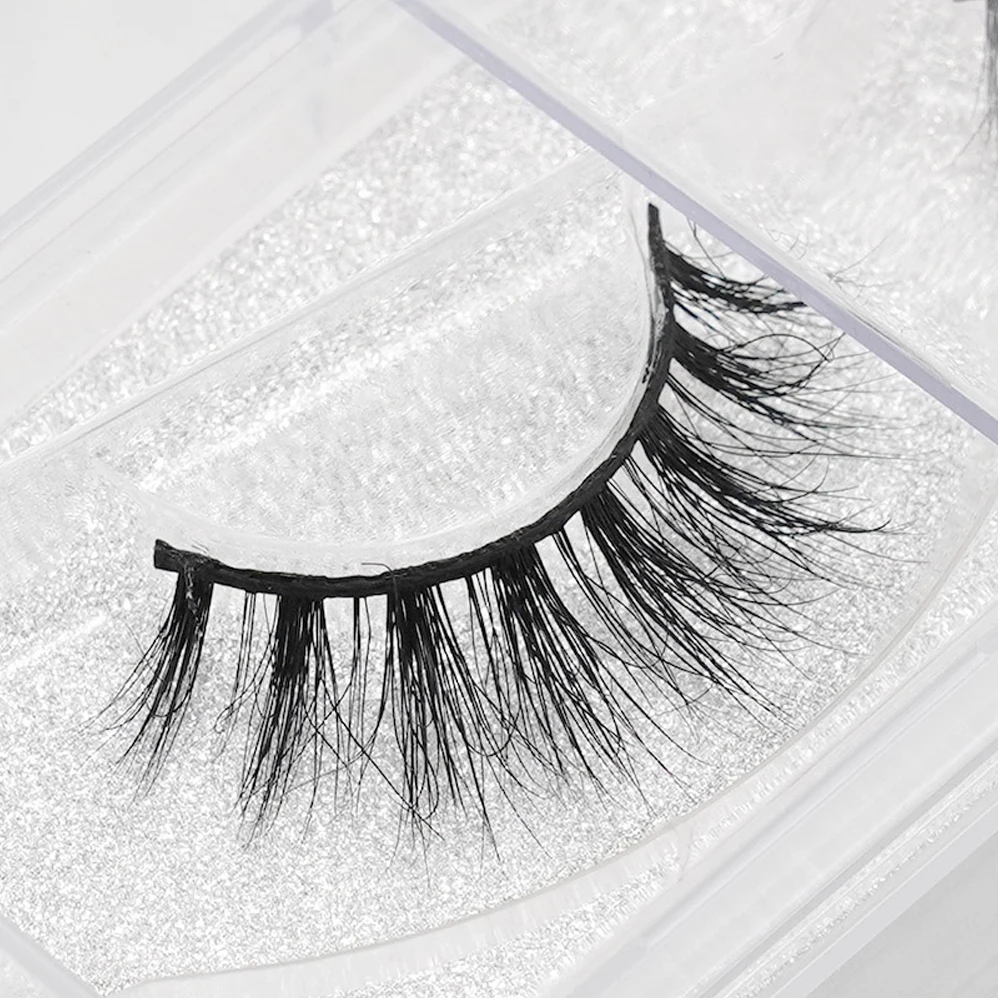 SOQOZ Mink Eyelashes 3D Mink Lashes High Volume Eyelash Extension False Eyelashes Natural Lightweight Eye Lashes M033-M047