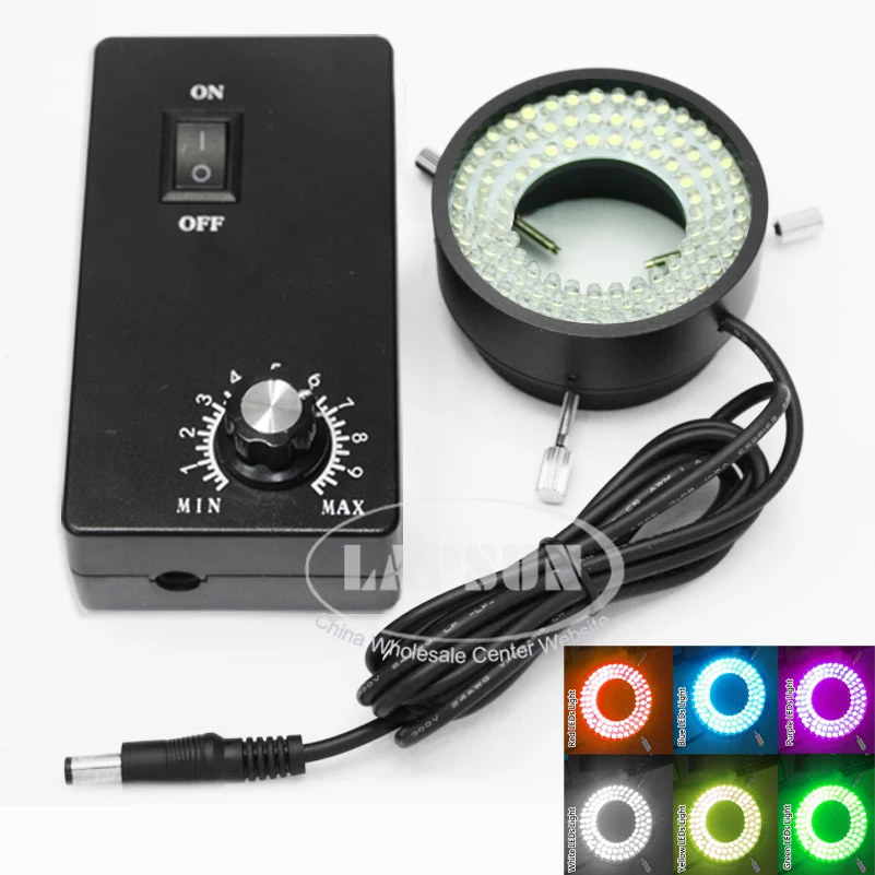 Super Bright Ring Light: Eine Bewertung für die 10W 96 LED Ringlampe für Mikroskope