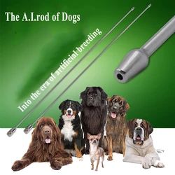 1PC-20PCS Pet Clinic Dog Canine Artificial Insemination Semen Deposition Sperm Stainless Steel Needles Round Tip Device Tools