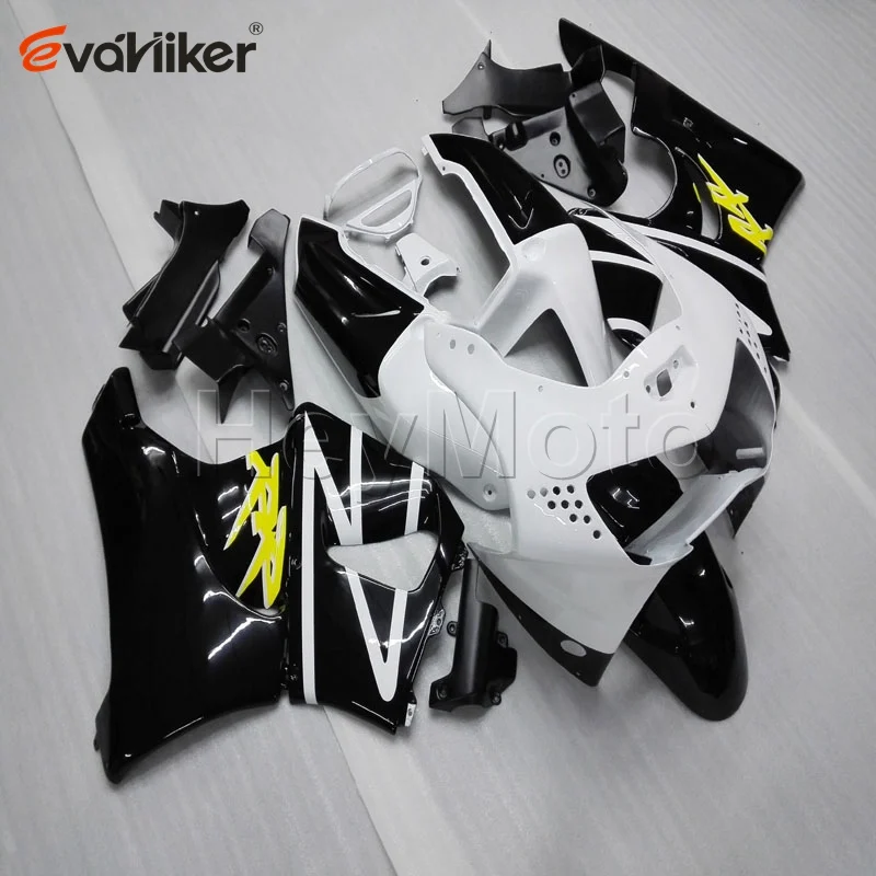 ABS Plastic motorcycle fairing for CBR919RR 1998 1999 black white CBR 919RR 98 99 order motorcycle cowl