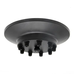 Multi Ceiling Canopy Retro Metal Black Ceiling Rose Vintage Spider Lights Fixtures