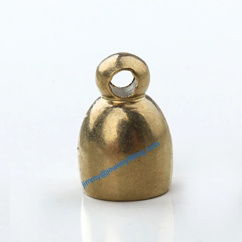 Jewelry findings Metal End caps for laether cord; crimp end cap; chain end caps 6.2*9.2mm 2000pcs