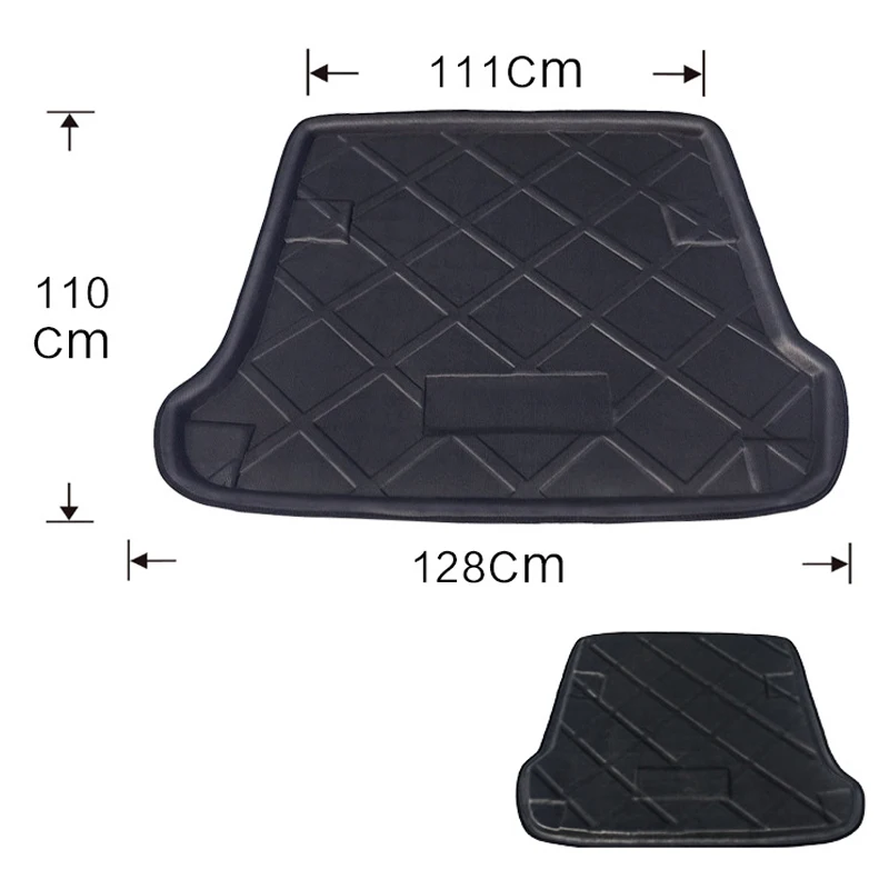 Rear Boot Cargo Liner Tray Trunk Floor Carpet Mats Mat For Toyota Land Cruiser Prado J120 For Lexus GX470 2003 - 2007 2008 2009