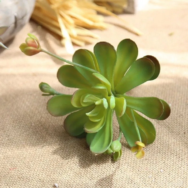 1 PCS Artificial Fleshiness Cactus Plant Fake Succulent Real Touch Palm Bonsai Landscape Decorative Flower for Home Table Decor