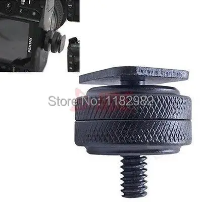 

Free EMS postage + tracking number 1/4" Tripod Screw Threaded to Camera Flash Hot Shoe Hotshoe Mount Adapter YONGNUO CTR-301P