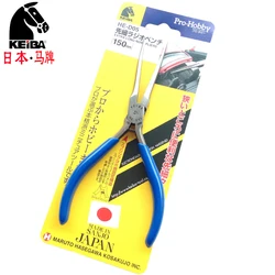 High quality KEIBA imported long nose pliers HE-D05 MN-B05 Electronic Pliers Jewelry precision round pliers made in Japan