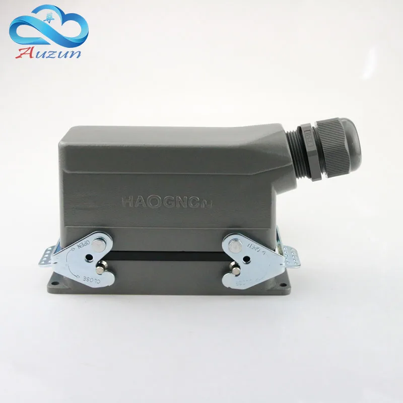 Heavy-duty connector H24B - HE - 024-1 with cover 24 core base line measure double current 16 a voltage 500 v