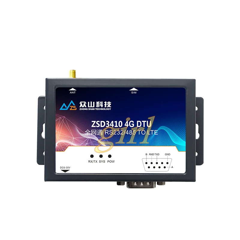 

DTU|rs485/232 Netcom 4G 4G serial server | compatible with GPRS/3G|34104g