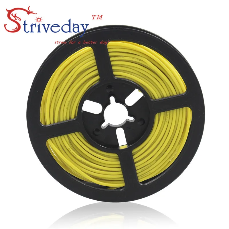 

18 20 22 24 26 28 30AWG multicolor flexible Silicone Cable Soft wire high temperature tinned copper line DIY