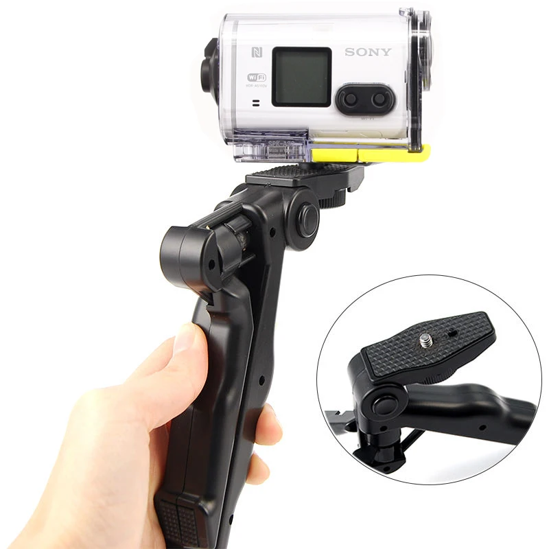 Uchwyt ręczny Mini statyw i stabilizator steadycam dla sony action cam HDR-AS100V AS300R AS50 AS200V X3000R AEE kamera sportowa