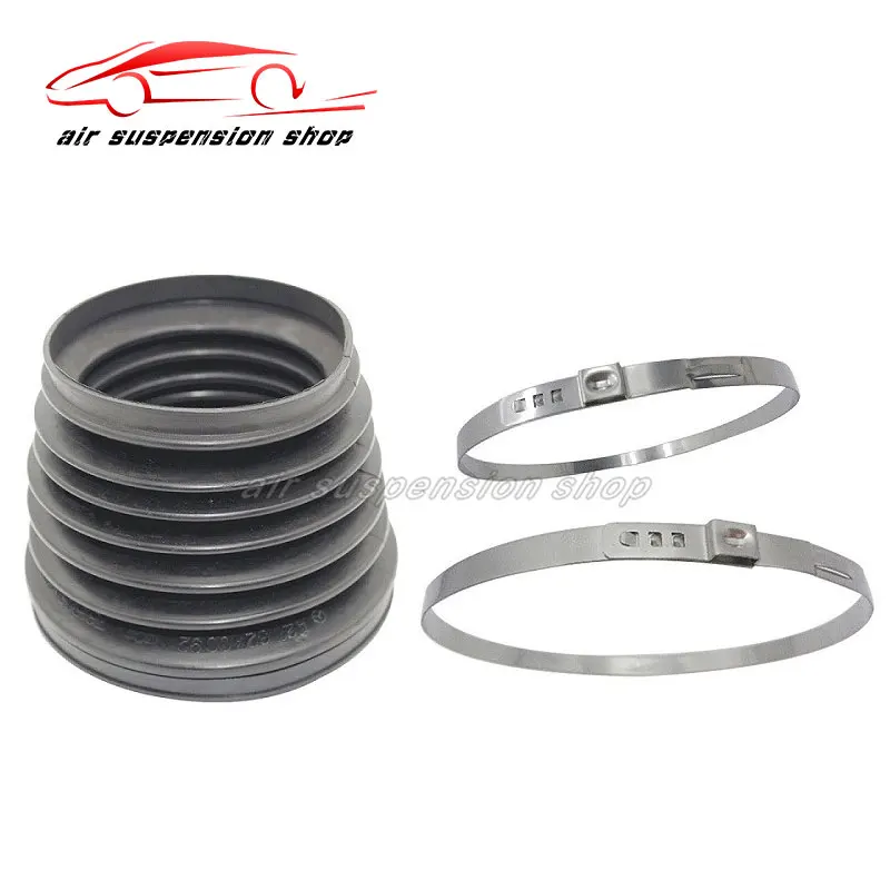 

Air Shock Absorber Rubber Bellow Dust Boots Upper and Down Cover Rings for Mercedes-Benz W211 E-Class 2WD Suspension