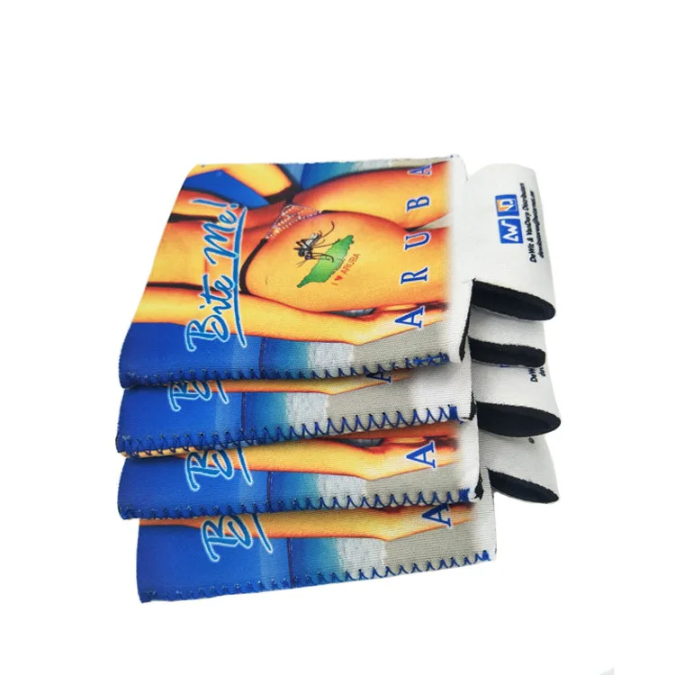 Top Selling High Quality Promotional Custom Logo Neoprene can stubby cooler beer sleeve