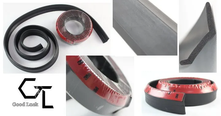 Bumper Lip Deflector Lips For Volkswagen VW Touran Front Spoiler Skirt For Car Lip Fans Car View Tuning / Body Kit / Strip