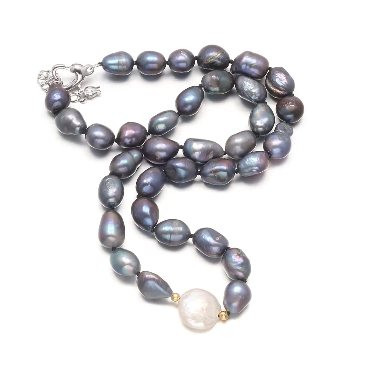 Jewelry Choker Style Wedding Necklace 9-10mm Freshwater Pearl Choker Style Necklace Necklace for Women Gift