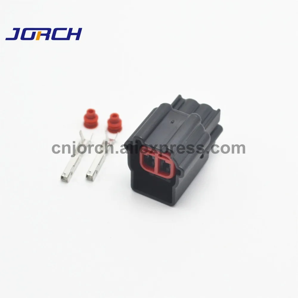 2sets 2pin Ford 3U2Z-14S411-EKB Waterproof Auto DODGE Air temp sensors connector EPC E-4995