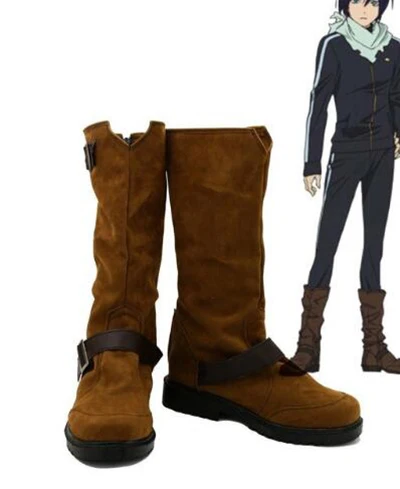 

Noragami ARAGOTO Yato Cosplay Shoes Boots Halloween Party Cosplay Show Boots Custom Made for Adult Men Shoes Accessories