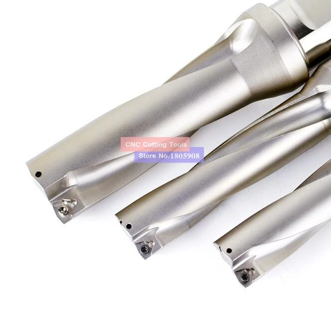 مثقاب ZD02 32 مللي متر-48 مللي متر SP من نوع المثقاب لحفر 2D U ، ثقب ضحل ، إدراج مفهرسة ، مثاقب إدراج قابلة للفهرسة