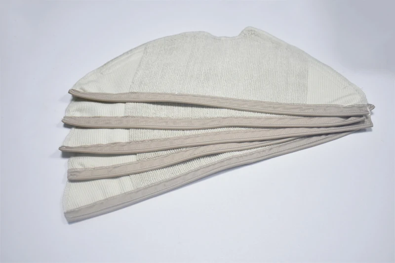 8 Chiếc Có Thể Rửa Lau Vải Lót Dành Cho Xiaomi Thế Hệ 2 Roborock S50 S51 Hút Bụi Lau Nhà Phụ Kiện Làm Sạch Bụi Vải cây Lau Nhà