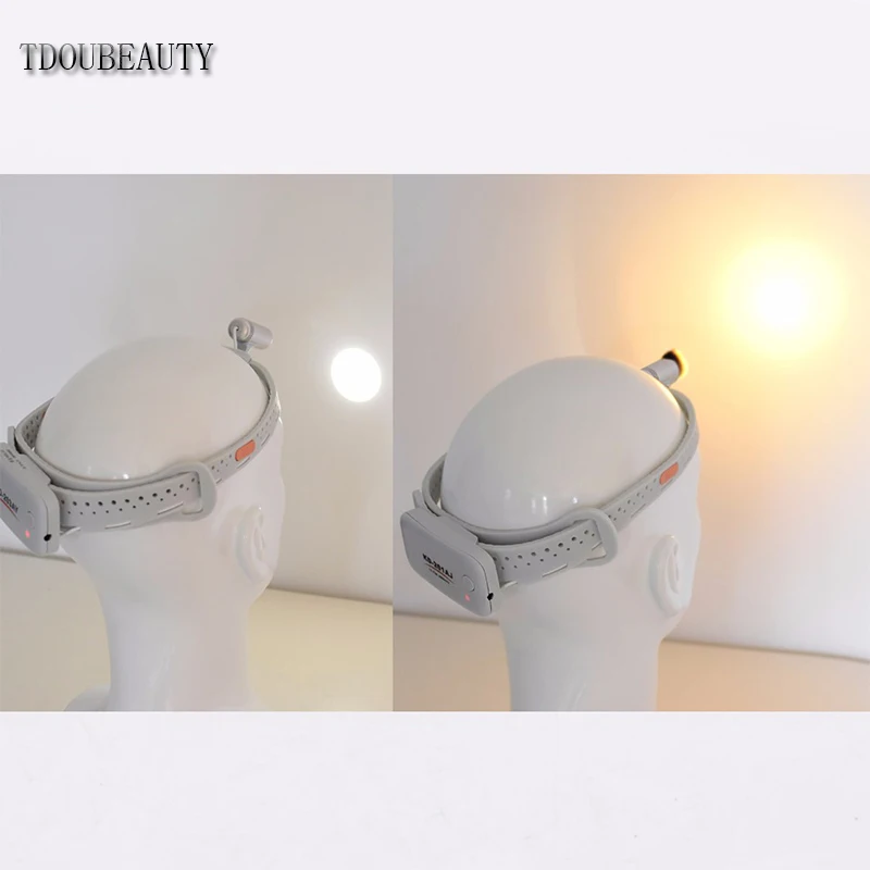 TDONBEAUTY NEW ARRIVAL  KD-203AY-8 3W High CRI LED Portable Surgical Dental Head Lamp For (Oral, Beauty, ENT, Pet)