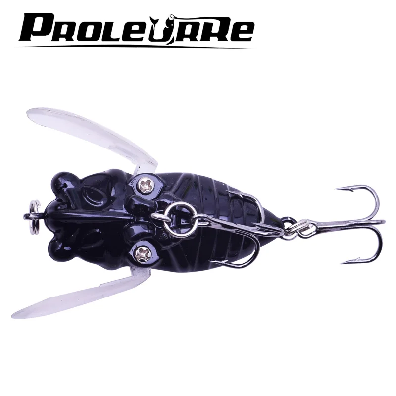 1pcs Fishing Lure Bass cicada iscas 6g 4.7cm Insects Fishing Bait hard bait for catch Carp Trout crankbait topwater wobblers
