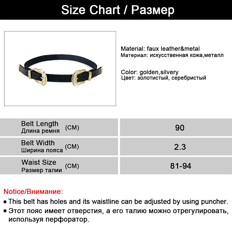 Maikun Double Keeper Wide Belts for Women Belt Brand Designer Luxury Vintage Jeans Belt Metal Pin Buckle