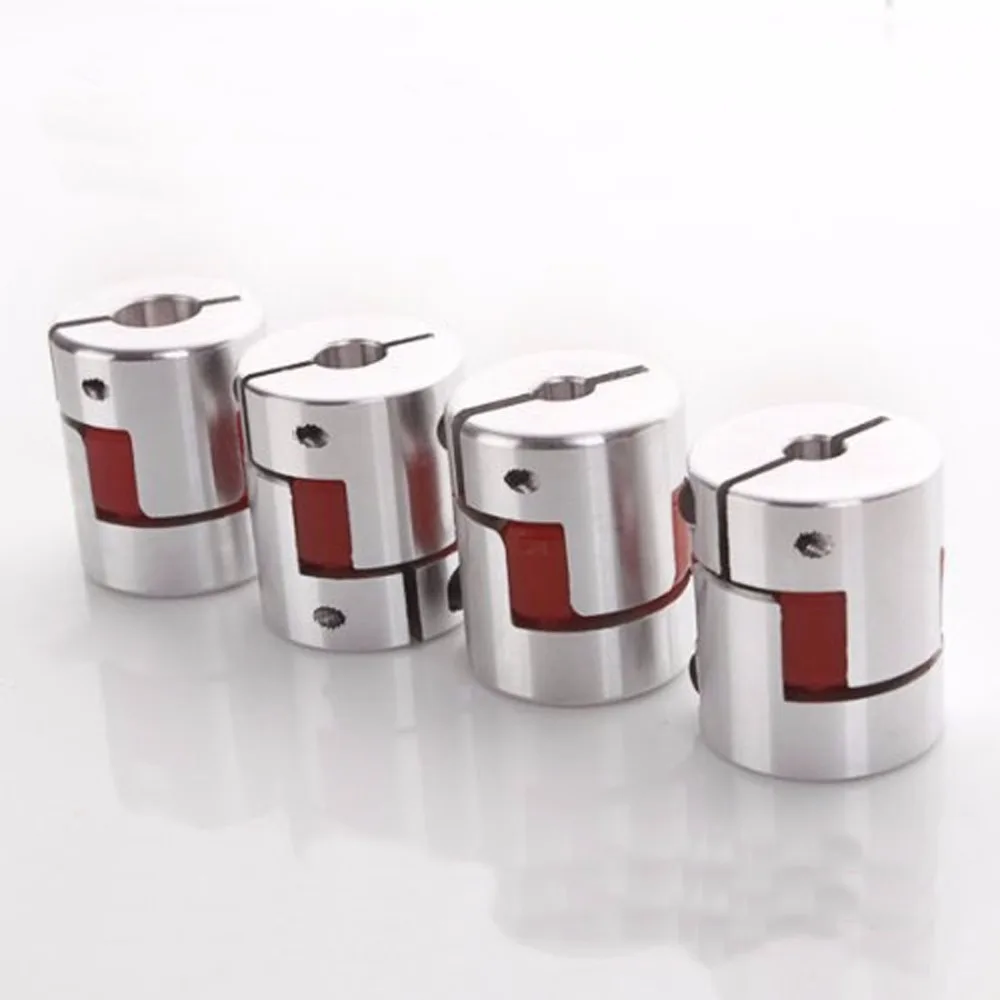 

4PCS Aluminium Plum Flexible Shaft Coupling D25L30 5X5mm Motor Connector Coupler 5mm To 5mm