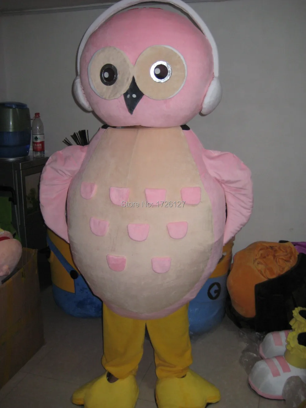 

mascot pink owl hoot mascot costume custom fancy costume anime cosplay kit mascotte theme fancy dress carnival costume