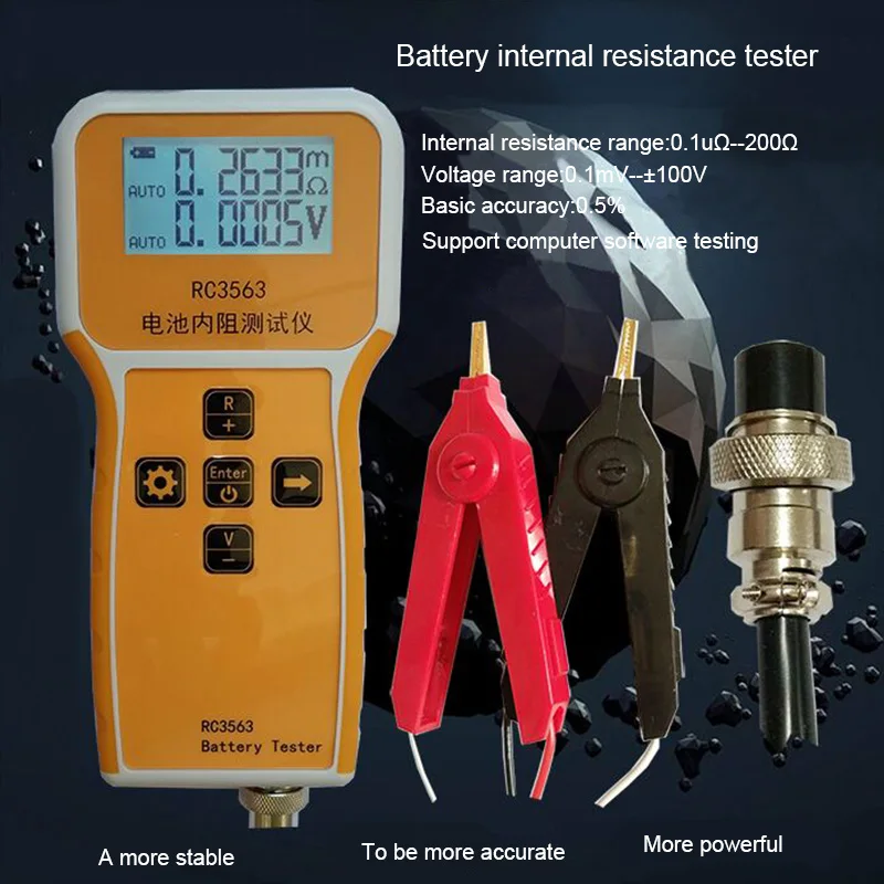 

Without Battery RC3563 Battery Internal Resistance Tester Low Resistance Tester Lead Acid Lithium Nickel Chromium