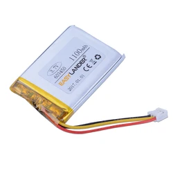 603450 3.7V 1100mAh akumulator polimer li akumulator litowo-jonowy do obsługi Logitech G900 MP3 MP4 DVR GPS głośnik zabawki SP603450 603550