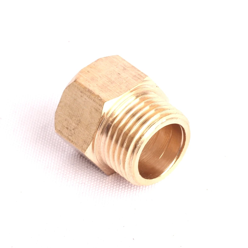 13pcs Inner Diameter 22mm to 1/2 Inch Male Thread Copper Converter Connector Garden Brass Connector