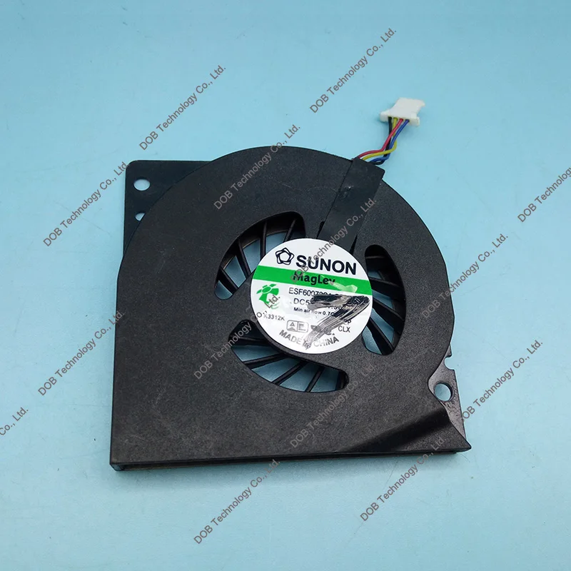 مروحة وحدة المعالجة المركزية لمروحة تبريد وحدة المعالجة المركزية Dell Latitude E4300 WM598 GB0555PDV1-A 13.B3442.F.GN للكمبيوتر المحمول