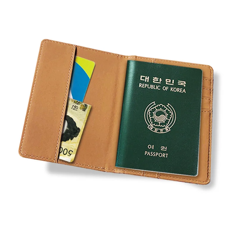 Vintage Soft Leather Map Men\'s Passport Cover Credit Card Holder Slim Organizer Travel Wallet For Female ID Card Case Protector