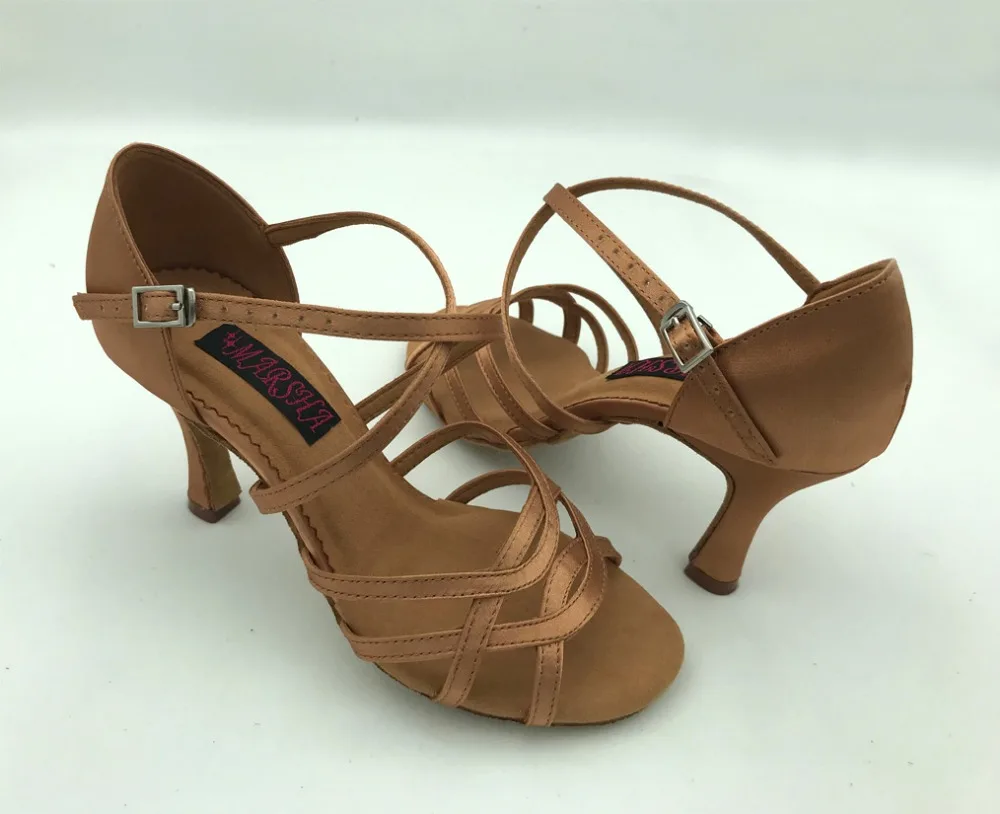 Sapatos de salto alto 8.5cm, confortável e moderno, para festa, casamento, salão latino, salsa, tango, 6228dtn