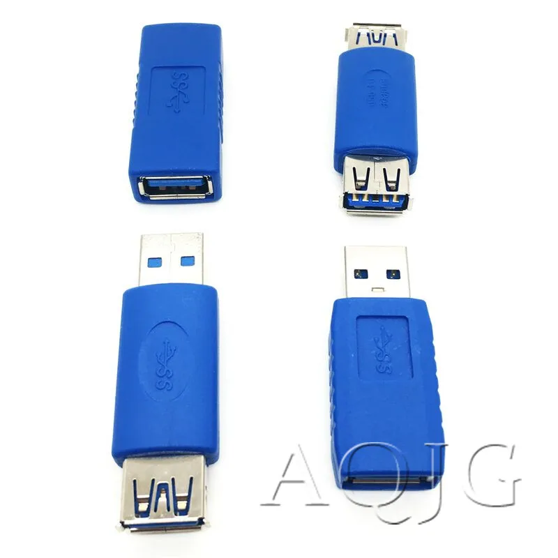 USB 3.0 Type A Female to Type B Male Plug Connector Adapter USB 3.0 Converter Adaptor AF to BM USB Male to female F/F MicroB