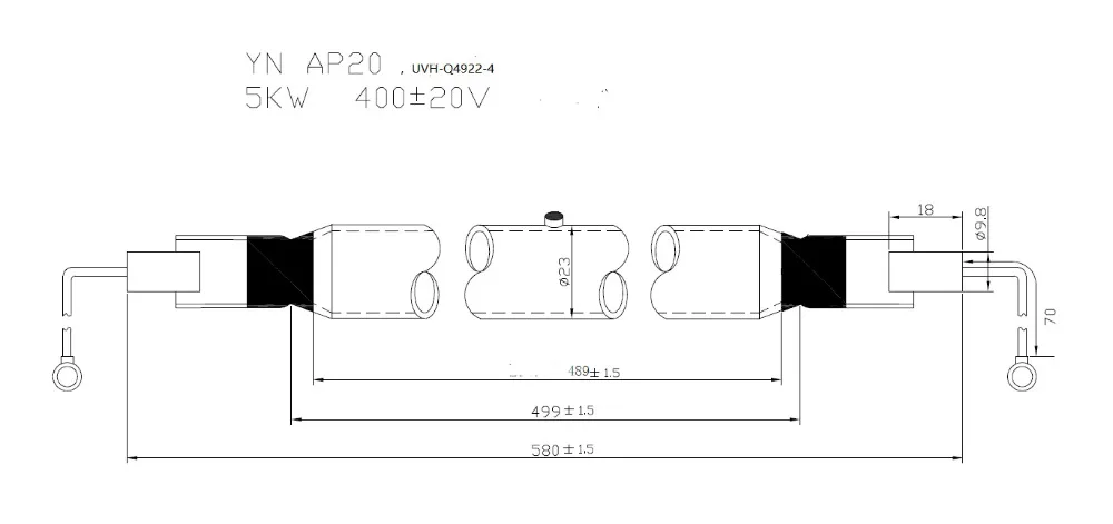 UVH Q4922 uv lamp for uv printer