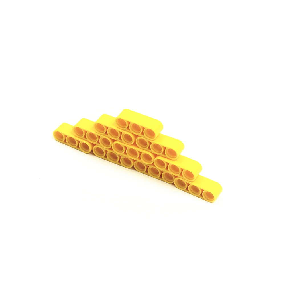 MOC Building Blocks Self-Locking Bricks Technical Parts 30pcs TECHNICAL 3M BEAM compatible with Lego 32523 for Kids Boys Toy