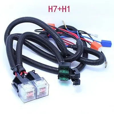 

1 set - H1+H7 Car increase brightness relay Extreme Headlight booster